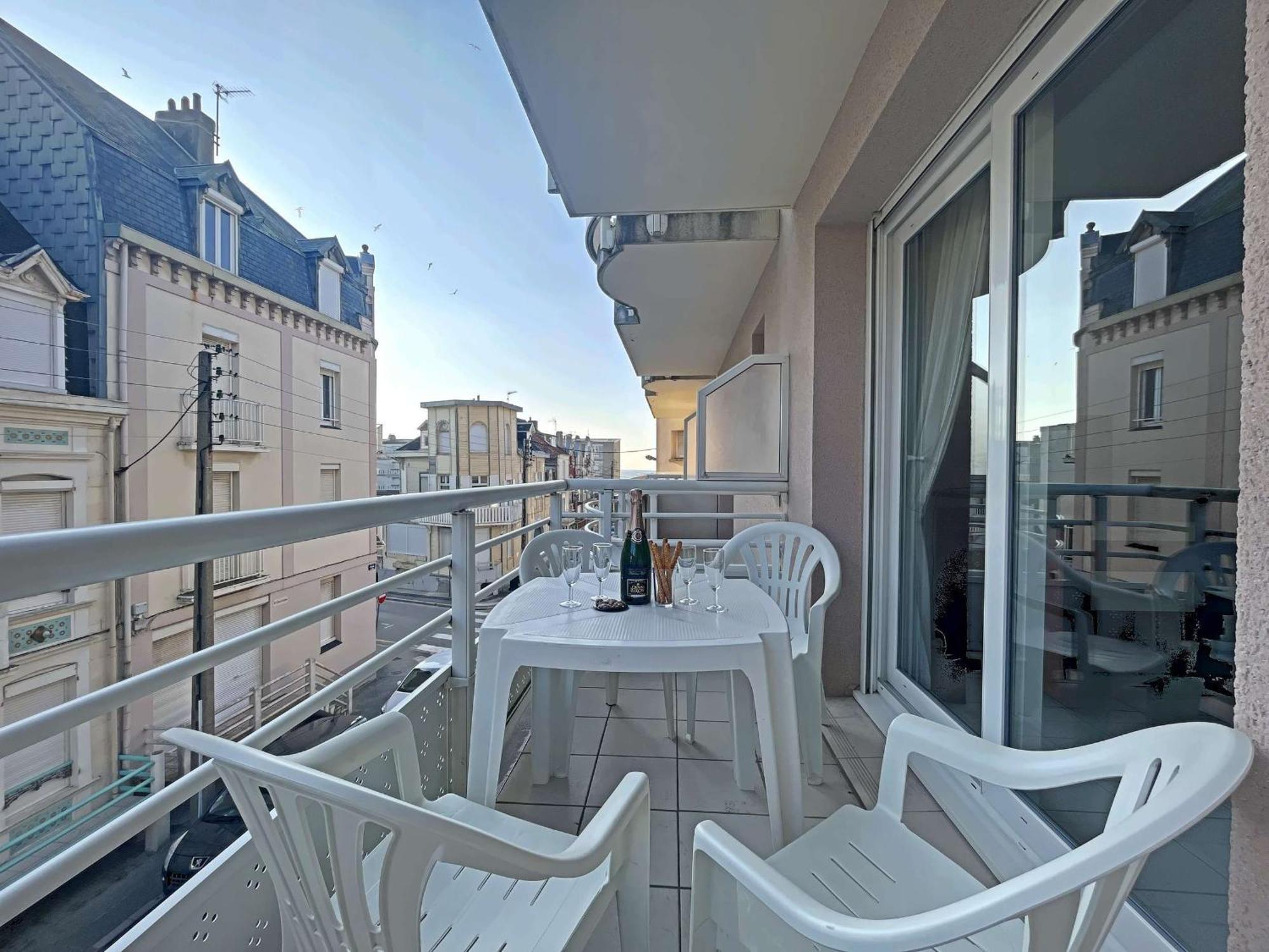 Superbe T2 Bis Proche Plage Avec Balcon Et Parking - Fr-1-646-44 Berck Εξωτερικό φωτογραφία